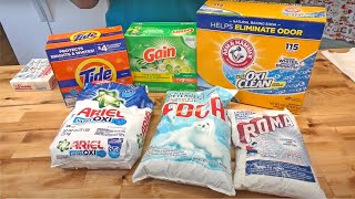 Which Laundry Detergent Is Best Testing The Best Laundry Detergent Powder [upl. by Cavan]