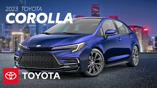 2023 Toyota Corolla Overview  Toyota [upl. by Nettle]