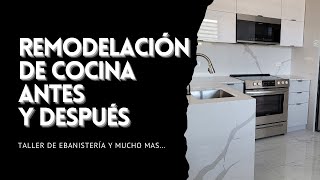 Remodelación de Cocina Antes y Después remodelación cocina antesydespues [upl. by Olegnaid]