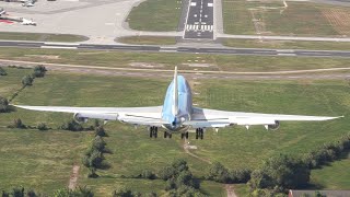 Thick Smoke When the plane made an emergency landing at New Orleans airport [upl. by Isnan]