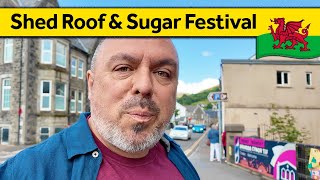 116 Sugar Festival amp Shed Roof Blows Off  Living Alone in Wales August 2024 [upl. by Anuahsed]