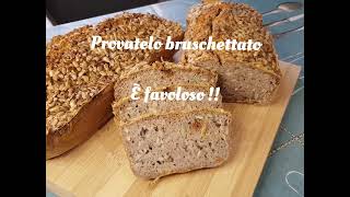 Pane naturale di grano saraceno no farina no lievito [upl. by Ynohtona]