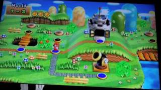 New Super Mario Bros Wii  World 1123  Secret Exit [upl. by Llebyram]