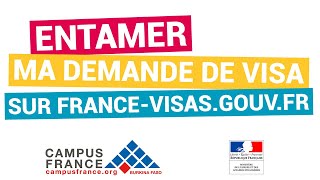 MISE A JOUR  Entamer ma demande de visa sur Francevisas  TUTORIEL 6 [upl. by Diva]