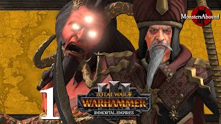 Total War Warhammer 3 Immortal Empires  Sultanate of Araby Sultan Jaffar 1 [upl. by Aneelehs]