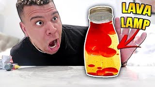 DIY EDIBLE LAVA LAMP HOW TO MAKE INSTANT LAVA LAMP YOU CAN EAT [upl. by Aneahs]