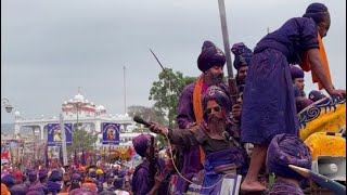 Indias unique Holi Celebrations  Hola Mohalla Sikh Festival Shri Anandpur Sahib Hola Mohalla 2024 [upl. by Liane]