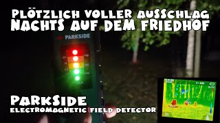 Auf Geisterjagd PARKSIDE Elektrofeldmessgerät PEM A1 EMF [upl. by Caty806]