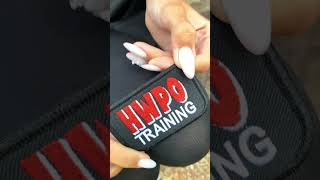 HWPO Training Embroidered Patch Reviews  Embroverse [upl. by Kariotta]