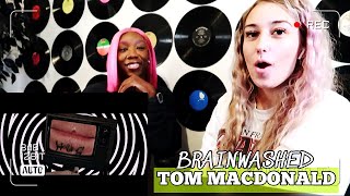 FIRST TIME REACTING TO Tom MacDonald  “Brainwashed”  DEFINITELY WANT TO REACT TO MORE OF TOM 🔥 [upl. by Llemar]