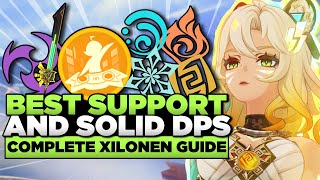 ULTIMATE Xilonen Guide For Support AND Main DPS Artifacts Weapons and MORE Genshin Impact 51 [upl. by Neyu811]