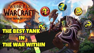 Ranking The Best Tanks In The War Within  New Tier List worldofwarcraft [upl. by Anrim]