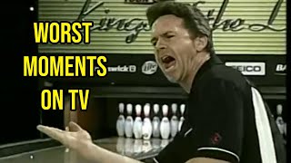 WORST Brian Voss moments on TV  PBA Bowling Rewind [upl. by Relyk]