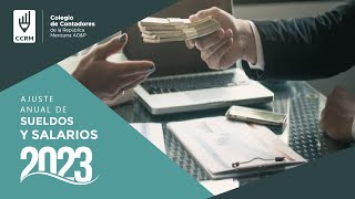 LIVE AJUSTE ANUAL DE SUELDOS Y SALARIOS 2023 [upl. by Beasley]