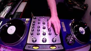 Omnitronic TRM222 Rotary Mixer DubTech VinylSet Korg KaossPad KP3 Hologram Effects 1210 MK2 [upl. by Yecart474]