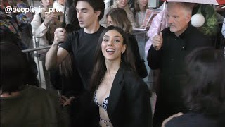 Victoria Justice  Vetements SS25 fashion show in Paris  27092024 [upl. by Notecnirp211]