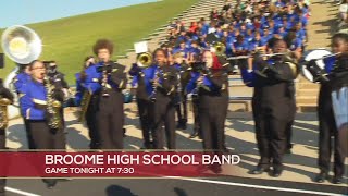 Football Fridays  Broome High School Band [upl. by Noral55]