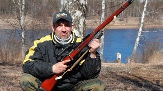 Mosin Nagant Sniper Rifle Снайперская винтовка Мосина Часть 2 Стрельба 762х54 [upl. by Ronacin]