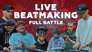 Full Live Beatmaking Fingerdrumming Battle  V1 Battle 21012022 [upl. by Hosbein989]