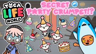 Toca Life World  Secret Party Crumpet 🎉 Secret Crumpets🐹 [upl. by Jarrid]