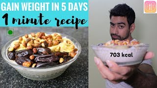 This Budget Meal will make you Gain Weight in just 5 days  NO COOKING [upl. by Tips]