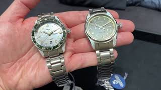 LONGINES Spirit Zulu Time anthracite green vs LONGINES Spirit green [upl. by Nnylrefinnej129]