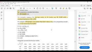 10 BL2 English Part 03 Normal Distribution [upl. by Esineg]