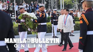 President Marcos Jr leads Rizal day commemoration in Luneta [upl. by Odranar]