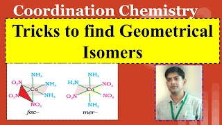 Trick to find Geometrical Isomerism in Octahedral amp square planar Complexes [upl. by Vince316]