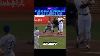 Pelea entre Yordano Ventura y many machado 👀👀 mlb beisbol baseball mlbb beisbolLantino [upl. by Ynnot254]