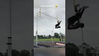 Pole vaulting can have the craziest outcomes 🤯 [upl. by Eilojne]