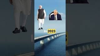 IndiaSri Lanka Bridge A 2023 Milestone 🌉 indiasrilanka palkstrait facts ytshorts [upl. by Ramses]