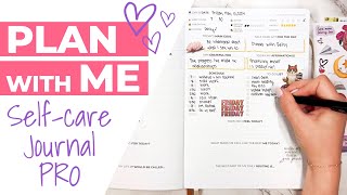 Plan with Me ft Clever Fox Selfcare Journal PRO [upl. by Kempe]