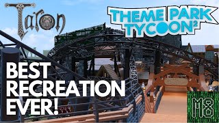 Taron Phantasialand  BEST THEME PARK TYCOON 2 RECREATION EVER [upl. by Llerrat]