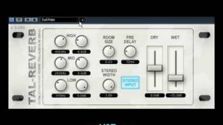 TALReverb  Free VST  myVST Demo [upl. by Alper]