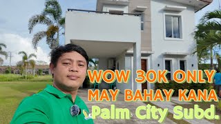 House and lot for Sale in Tagum City  4 Bedroom 4 Toilet amp Bath  Palm City Subdivision [upl. by Eliza]