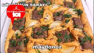 Tadina doyamiyacaginiz FOCACCIA TARIFI  KIYMALI BÖREK  EKMEK  PASTA  GÜLSÜMÜN SARAYI [upl. by Heilner]