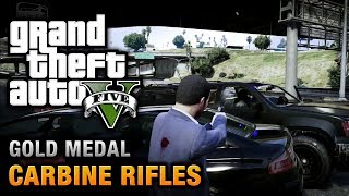 GTA 5  Mission 12  Carbine Rifles 100 Gold Medal Walkthrough [upl. by Asira]