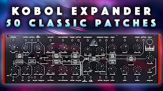 Behringer Kobol Expander Classic Patches Sound Demo No Talk [upl. by Schroder]