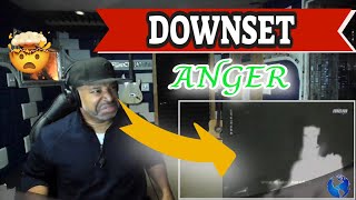 Downset Anger  Producer Reaction [upl. by Ralyks918]