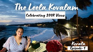 The Leela Kovalam India’s only clifftop beach resort Celebrating 200K views  Kovalam Beach Kerala [upl. by Tudela]