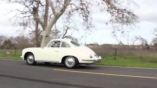 1965 Porsche 356SC Reutter Coupe Ivory [upl. by Quintin]