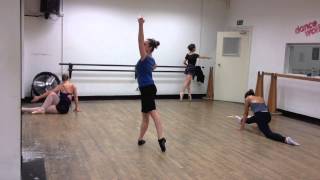 Chassé En Tournant ballet class tutorial intermediate level [upl. by Ferrigno]