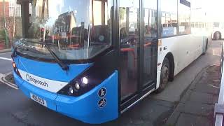 26145 leaving Chichester bus station to do a 500 to littlehampton with 18188 running dead [upl. by Sisxela]