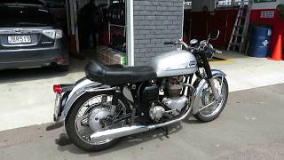 1968 Norton 650SS Ex New Zealand Police bike [upl. by Daniyal553]