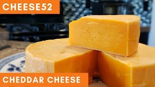 How to Make Cheddar Cheese with Taste Test [upl. by Anivel]