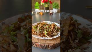 Trending recipe of leftover roti shorts recipe leftoverrecipe snacks noodles [upl. by Erdne952]