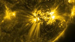 NASA  Thermonuclear Art – The Sun In UltraHD 4K [upl. by Nosemyaj]