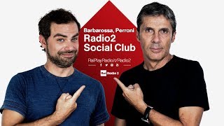 Luca Barbarossa e Andrea Perroni in diretta a Radio2 Social Club [upl. by Asiek]