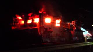 福岡県筑紫野市紫二丁目における火災の模様【201333】Fire fighting [upl. by Lihkin847]